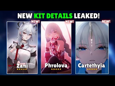 Phrolova, Cartethiya & Zani Kit Leaks  Wuthering Waves Character Abilities Revealed!