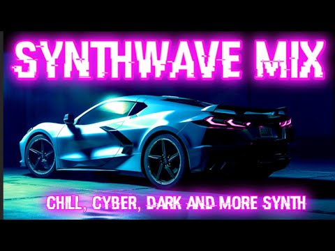 C8 Corvette: Synthwave / Chillwave / Cruising Driving Mix  [ Driving, Relax, Study, Chill, Sleep ]