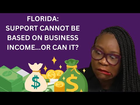 Business Owner In Florida and Child Support