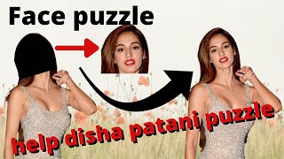 #disha patani face puzzle /bum digi digi bum bum / #shorts #facepuzzle #mrpuzzleworld #puzzles