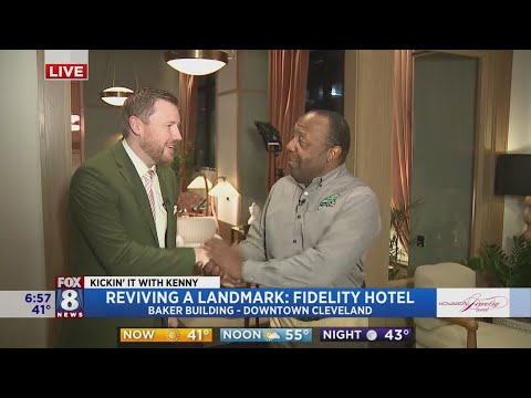 Kenny takes us inside Cleveland's newest gem -- the Fidelity Hotel