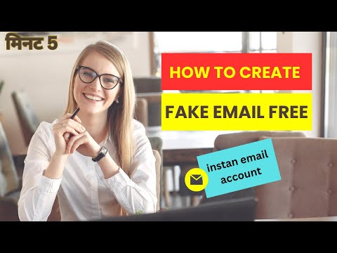 Fake gmail email account kese bnaye 5 mint || how to create fake/temporary email account 2024