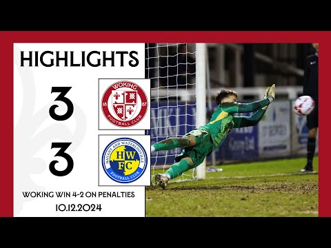 Woking 3-3 Havant & Waterlooville (4-2 on penalties) | Match Highlights