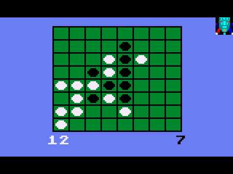 Atari 800 Game: Reversi (1980 ArtSci, Inc.)