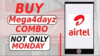 HOW TO BUY THE MEGA4DAYZ COMBO ON AIRTEL(MY AIRTEL APP FREE DATA)