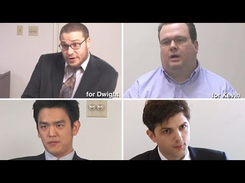 Audition tapes from 2003 for 'The Office' (US)