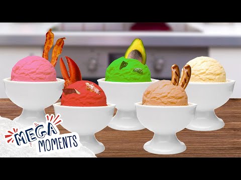 5 Cool Facts about Ice Cream!🍦| Five Facts | Mega Moments