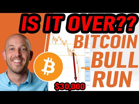 🔵 IS THE BULL RUN OVER?!? HUGE BITCOIN PRICE CRASH - WHY IS BITCOIN CRASHING??