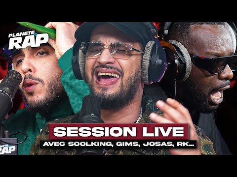 SESSION LIVE avec Soolking, Gims, RK, Josas & Inso Le Véritable ! #PlanèteRap