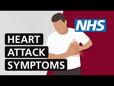 Heart attack signs and symptoms | NHS