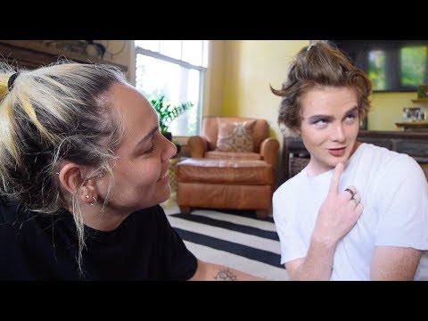 Transforming Boyfriend Into A Drag Queen!