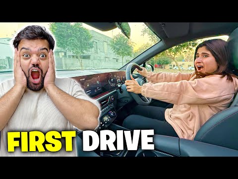 Aroob Driving Her Dream Car For The First Time 😱 | Wapis Leni Pare Gi 😭