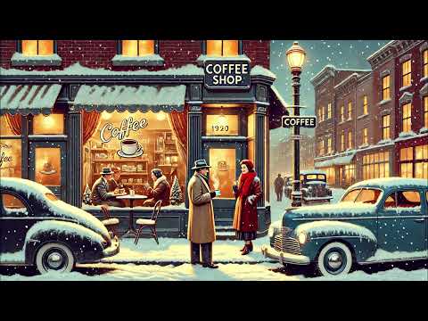 Relaxing 1940s and 1950s Vintage Music Playing in Coffee Shop - Music From The 1940s and 1950s