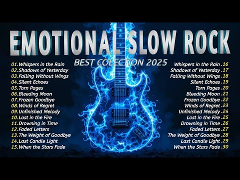 BEST SLOW ROCK BALLADS 2025 - DEEPLY EMOTIONAL & SOULFUL MUSIC | CARVEL STUDIOS