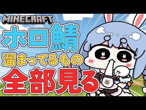 【Minecraft】ホロ鯖！まだ見てないイタズラ、お手紙全部見る！！！！！！！ぺこ！【ホロライブ/兎田ぺこら】