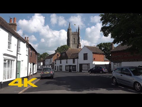 Lydd Walk: Town Centre【4K】