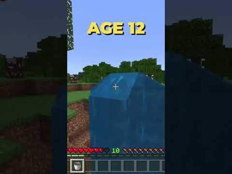 How To Escape Minecraft Traps In Every Age 🤯 (Insane 3%) #minecraft #shorts #shortsminecraft