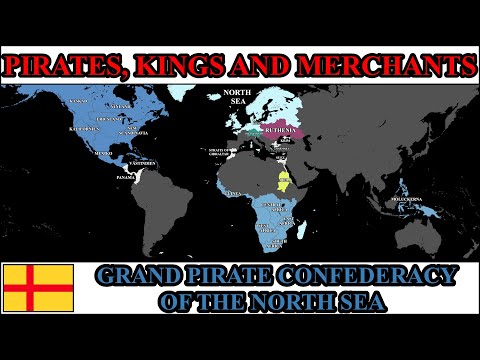 Pirates, Kings and Merchants: The Grand Pirate Confederacy of the North Sea | EU4 Campaign Mapped