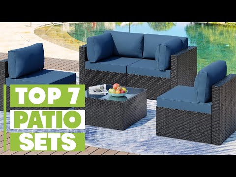 Top 7 Best Patio Sets for Stylish Outdoor Living