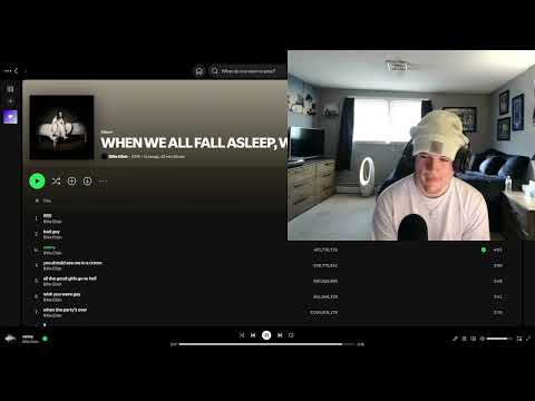 Ethan reacts to "WHEN WE FALL ASLEEP, WHERE DO WE GO?" by Billie Eilish!