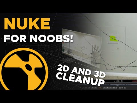 2D and 3D Cleanup | NUKE FOR NOOBS!