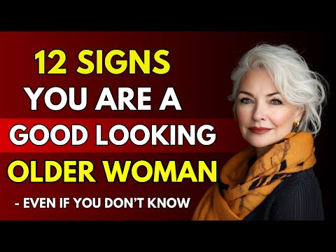 12 Signs You're a Good-Looking Older Woman (Even If You Don't Think So)