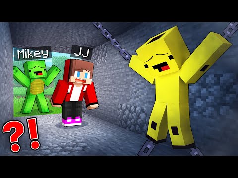 Who Kidnapped JJ and Mikey's Friend in Minecraft (Maizen)