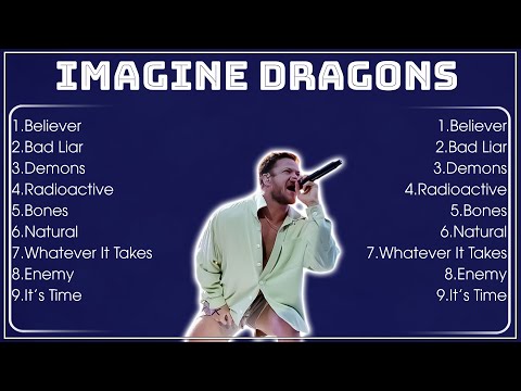 IMAGINE DRAGONS Greatest Hits ~ Playlist 2024 ~ Best Songs Collection 2024