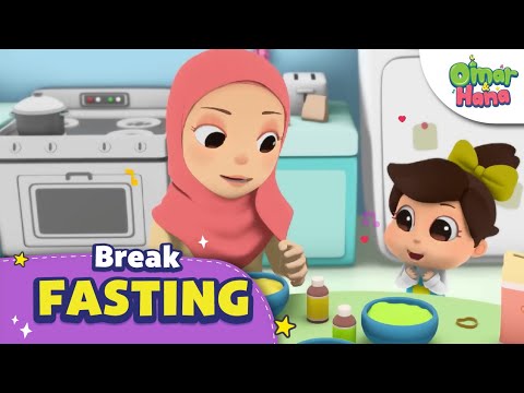 Breakfasting 🍕🍔🍓 | Islamic Series & Songs For Kids | Omar & Hana English