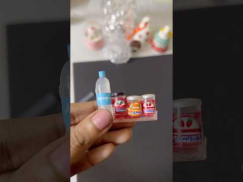 DIY Miniature Dollhouse Jars & Bottles | Dollhouse Accessories #artandcraft #diy #miniature