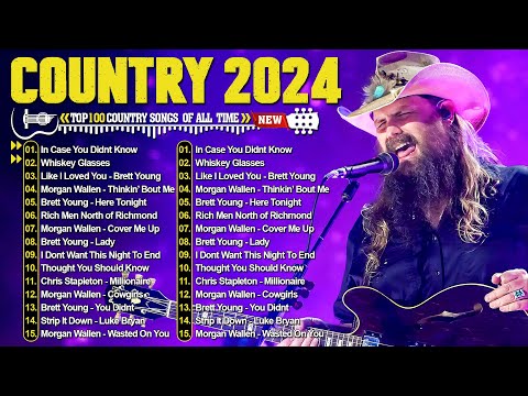 Chris Stapleton, Morgan Wallen, Luke Combs, Luke Bryan, Brett Young, Kane Brown - Country Song 2024