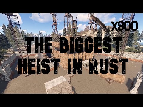 HOW I ATTEMPTED THE BIGGEST HEIST IN RUST (VITAL 10X)