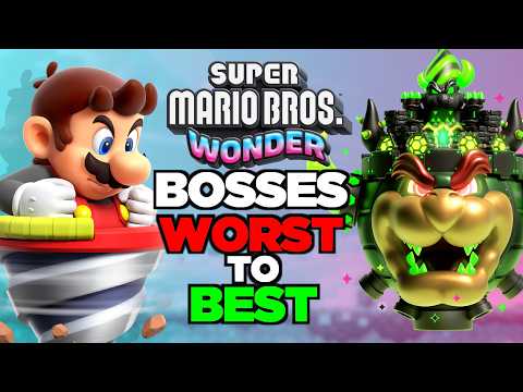 Ranking Every Boss Fight in Super Mario Bros Wonder