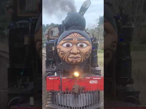 Taiki The Train at Victoria Avenue, Waiuku #kuyabogpilotzn #train #steamengine #steamengines