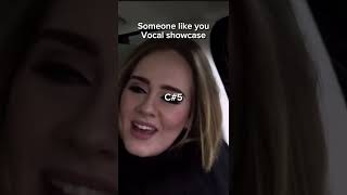 Adele Someone like you - Vocal showcase #adele #vocalshowcase #rollinginthedeep #adele30 #vocals