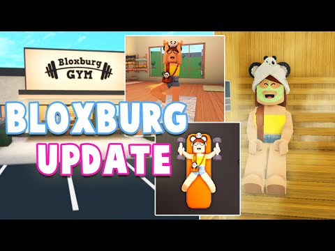 NEW BLOXBURG GYM UPDATE 0.11.7