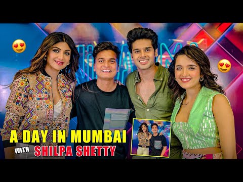 A Day in Mumbai With Shilpa Shetty | Nikamma | Bihari Ladka Vlogs