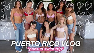 PUERTO RICO VLOG *pacsun swim trip*