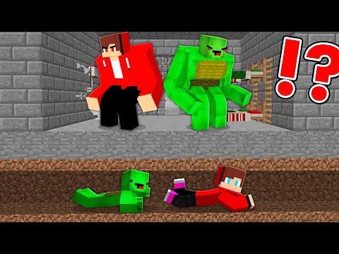 JJ And Mikey ESCAPE From EVIL CLONES"s PRISON In Minecraft - Maizen