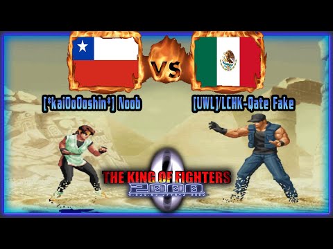 King of Fighters 2000 - [*kaiOoOoshin*] Noob (CHL) VS (MEX) [UWL]/LCHK-Qate Fake [kof2000/Fightcade]