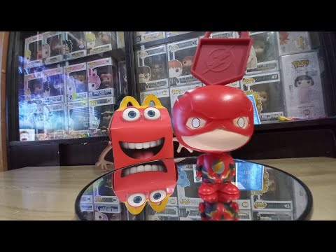 Blast from the Past: The Flash. Justice League McDonald's Happy Meal Toy 2017.