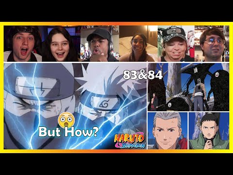 Team 10 and Kakashi vs Hidan and Kakuzu Part 1 | Reaction Mashup [Naruto Shippuden 83,84] ナルト 疾風伝