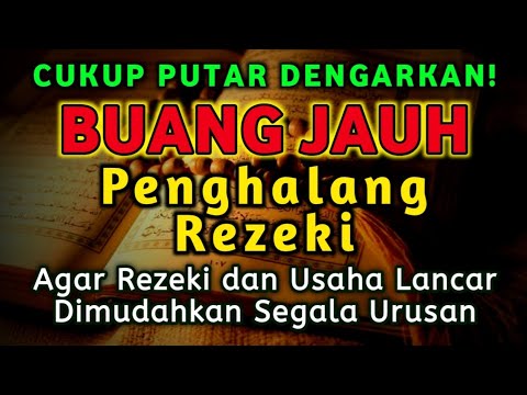 UNTUKMU ALLAH BUKA 1001 MACAM REZEKI, USAHA & REZEKI LANCAR BEBAS HUTANG DIANGKAT DERAJAT