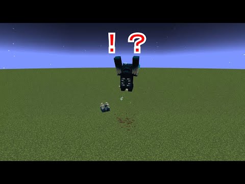 🌟【マイクラ1.19】潜る最中に宙に浮かせると...？【Minecraft】#Shorts