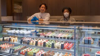 【神業】ケーキ職人による職人技！美しいケーキはどうやって作られる？Japanese sweets