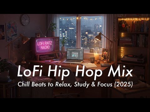 LoFi Hip Hop Mix – Chill Beats to Relax, Study & Focus (2025)