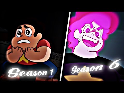 STEVEN Season 1 VS Season 6 || Steven Edit - Steven universe future [AMV]