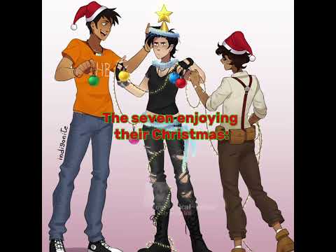 A Camp Half-Blood Christmas: #pjo #hoo #toa #chb #leovaldez #theseven #christmas #greekmythology