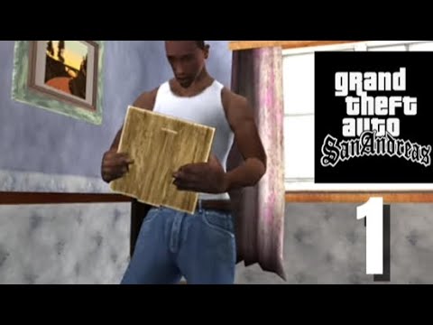 GTA San Andreas gameplay walkthrough PART 1.CJ STORY