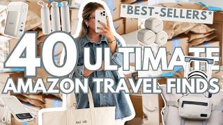 40+ *ULTIMATE* AMAZON TRAVEL FINDS: packing organization + amazon travel must haves + pack with me